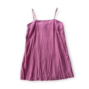 A New Day linen blend mini slip dress Spaghetti Strap